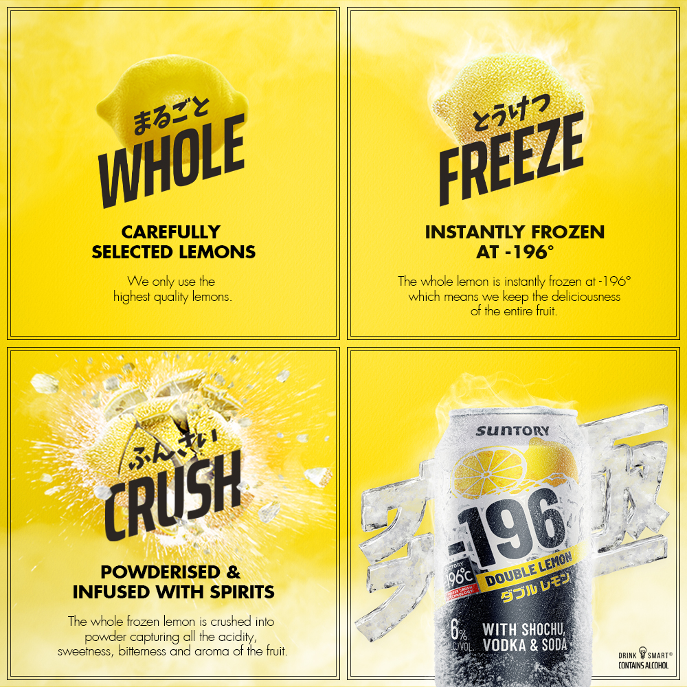 Buy 196 Double Lemon & Vodka Can 330ml Online VC