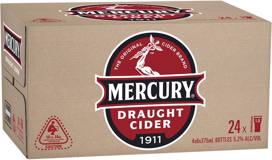 Mercury Special Draught Cider Bottle 375mL Liquorland