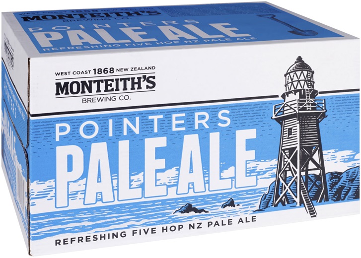 Monteiths Pointers Pale Ale Bottle 330mL Liquorland