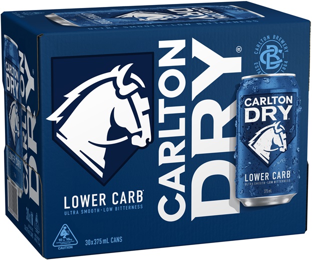 Carlton Dry Block Can 375mL Liquorland