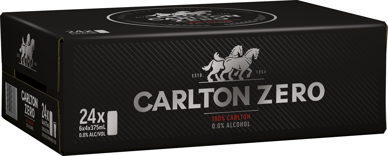 Carlton Zero Can 375mL | Liquorland
