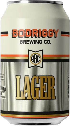 Bodriggy Lager Can 355mL