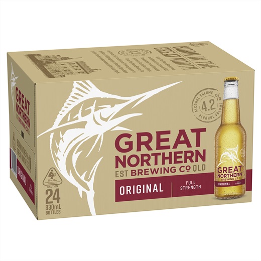 Great Northern Great Northern Original Lager Bottle 330mL