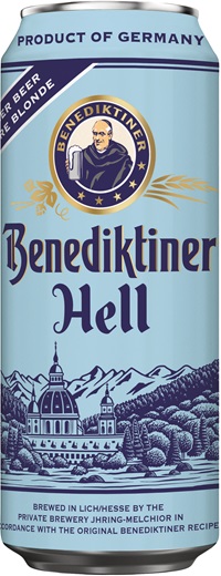 Benediktiner Hell Can 500mL