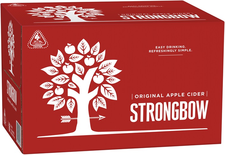 Strongbow Classic Apple Cider Bottle 355ml Liquorland