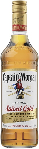 Captain Morgan Spiced Rum 1 Litre