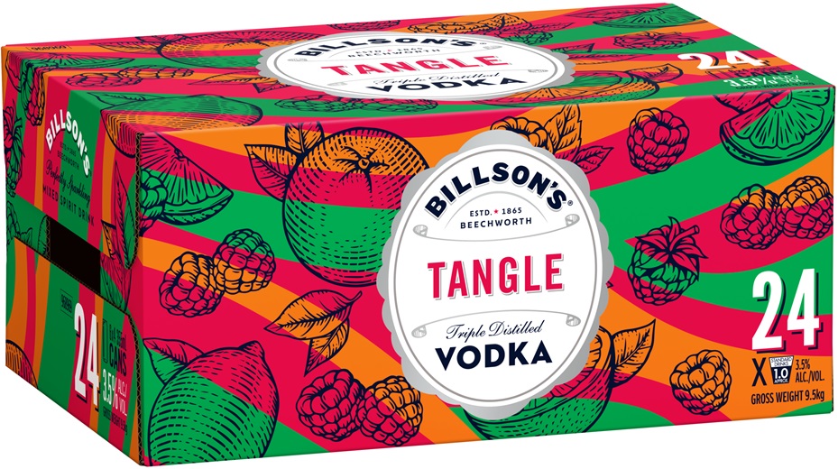 Buy Billson's Fruit Tangle Vodka Mixed Drink Can 355mL Online