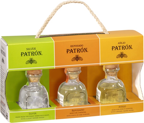 Patron Tequila 3 X 50mL Gift Pack Liquorland