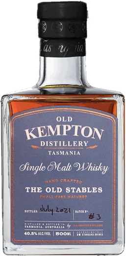 Old Kempton Old Stables Single Malt Australian Whisky 500mL