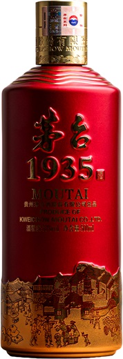 Kweichow Moutai 1935 53% Baijiu 500mL | Liquorland