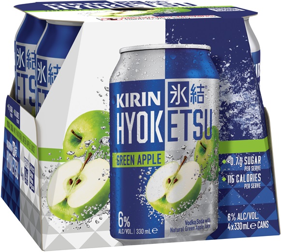 Kirin Hyoketsu Green Apple Can 330mL | Liquorland